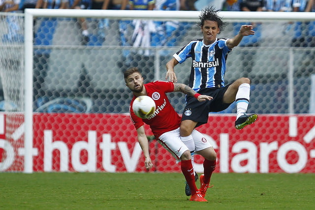 Geromel foi decisivo. Depois da expulsão, acabou o Grêmio. Foto: Lucas Uebel/Grêmio Oficial (via Flickr)