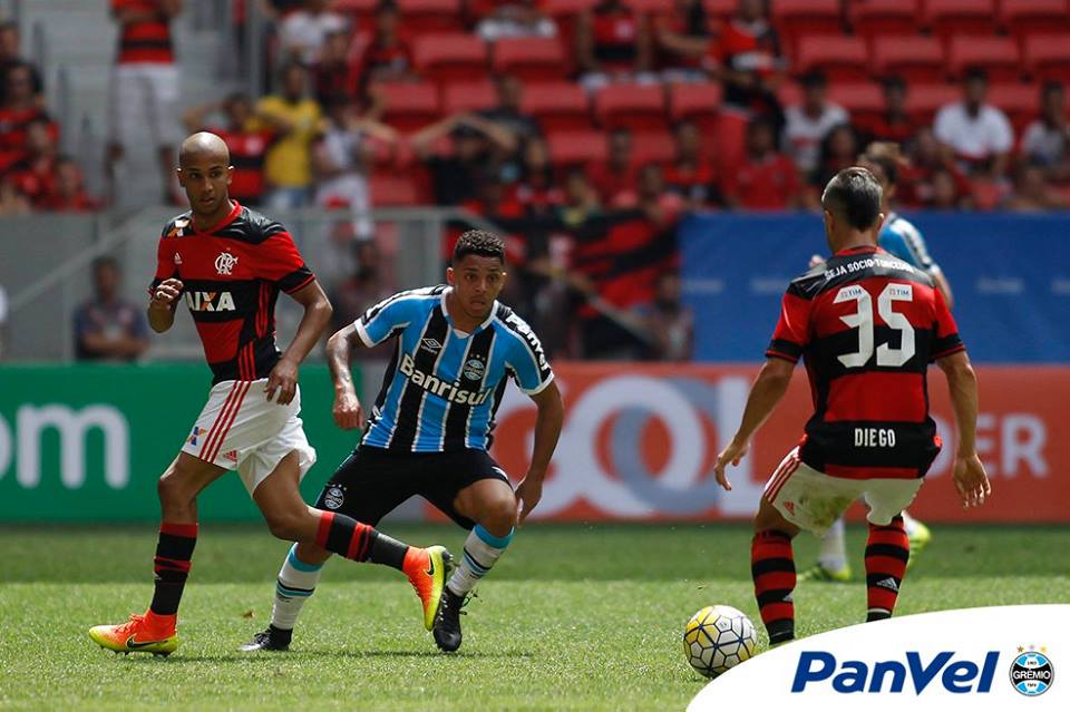 Walace Oliveira foi o de sempre. Foto: Grêmio Oficial/Via Facebook