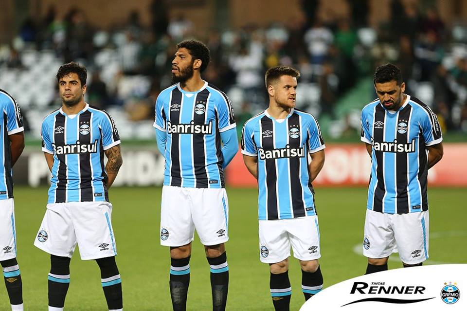 Ninguém prestando atenção. Um resumo do Grêmio. Foto: Lucas Uebel/Grêmio Oficial (via Facebook)